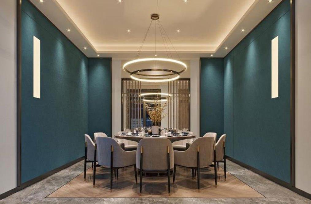合肥蝦王餐飲店裝修設(shè)計(jì)效果圖案例